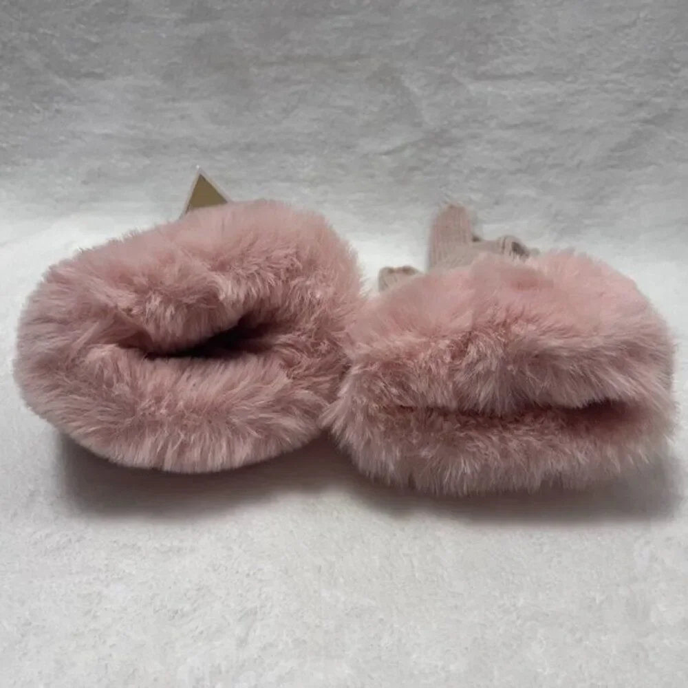 MICHAEL KORS‎  Women's Faux Fur-Trim Knit Gloves